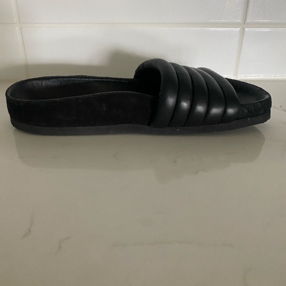 Isabel Marant Helea Black Slides sandals size 6.5 - 7 - Picture 3 of 5